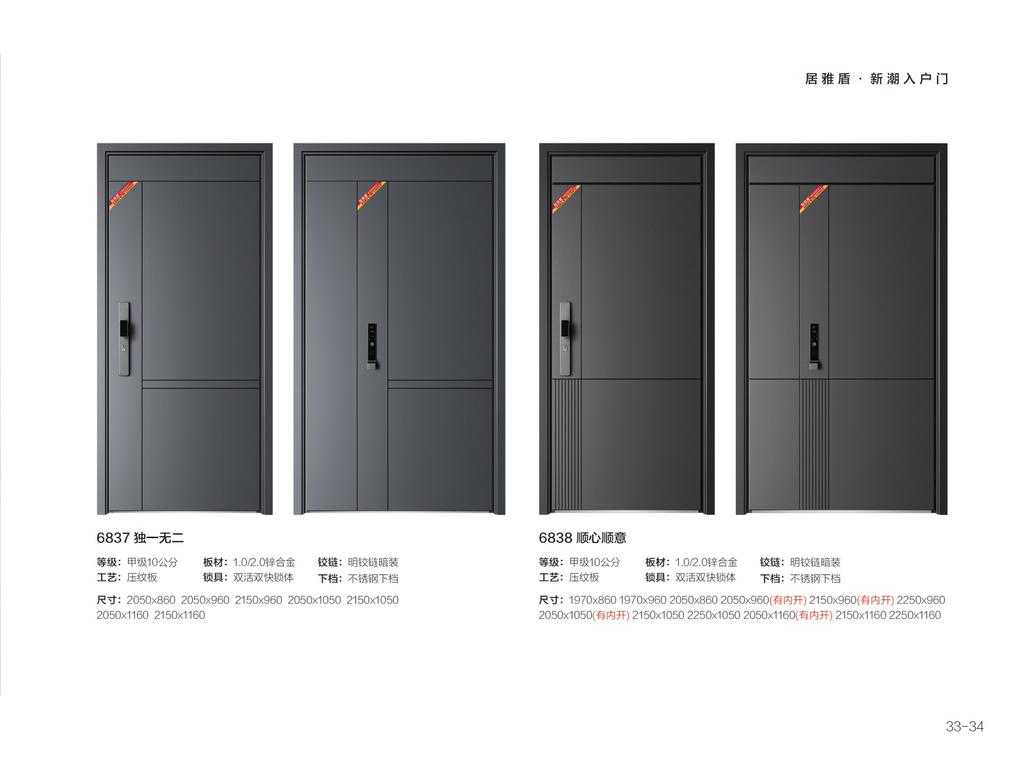青春平板门系列